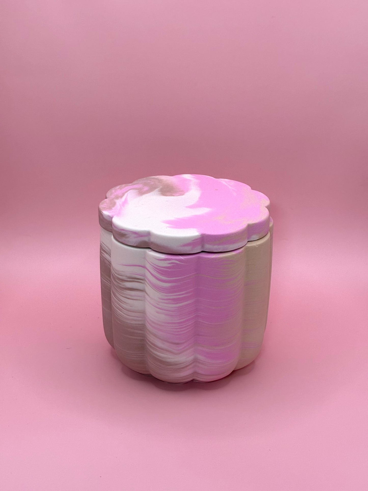 Lilac Blossom Świeca Sojowa z Przykrywką