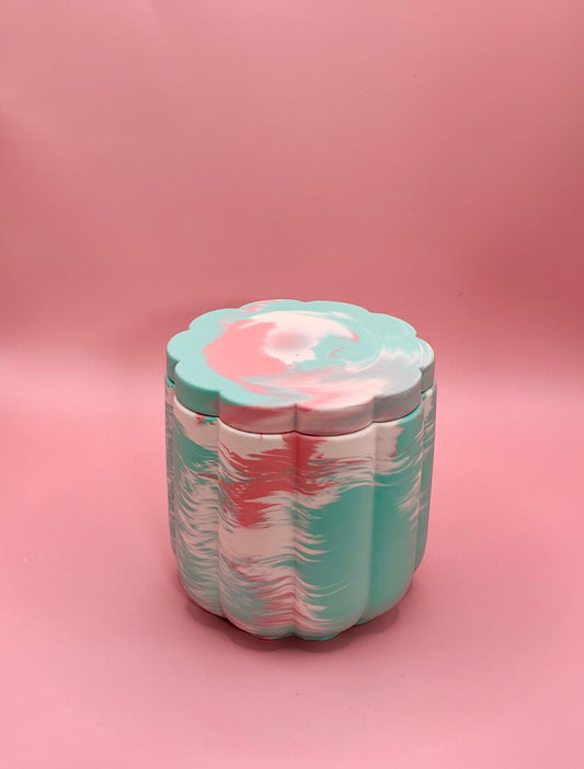 Spiced Orange świeca sojowa z przykrywką