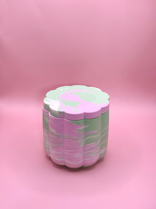 Matcha & Honey Świeca Sojowa z Przykrywką