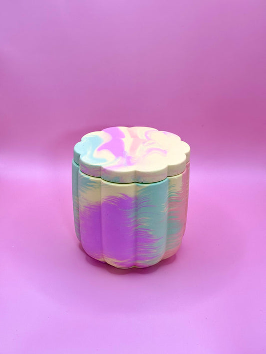 Spiced Orange świeca sojowa z przykrywką