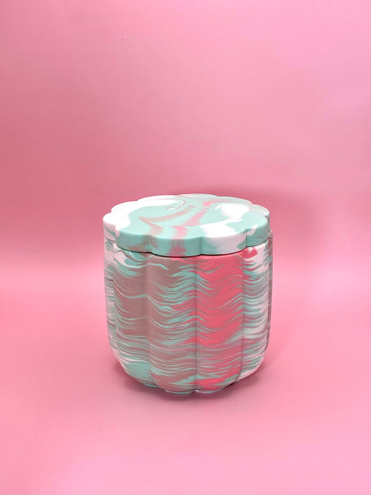 Spiced Orange świeca sojowa z przykrywką