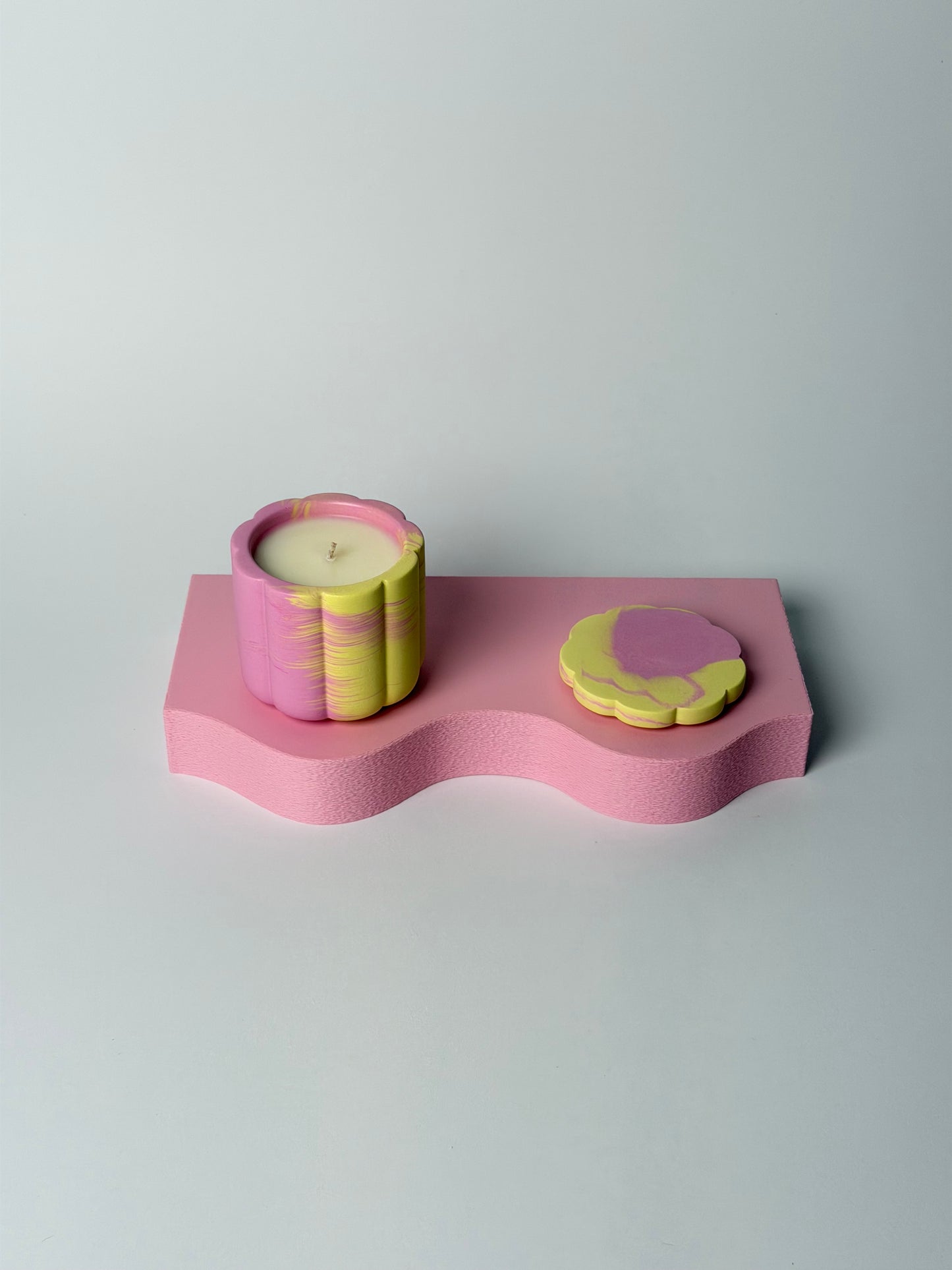 Lilac Blossom Mała Świeca Sojowa z Przykrywką