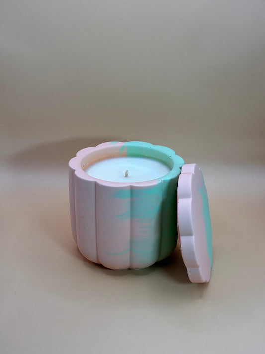 Walnut Maple Crumble Świeca Sojowa z Przykrywką