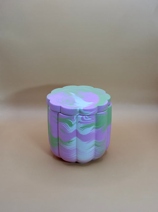 Cinnamon & Pumpkin świeca sojowa z przykrywką