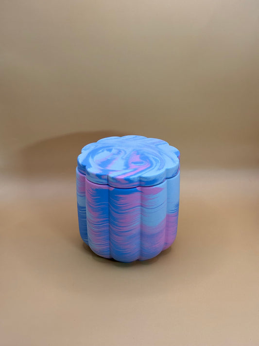 Cinnamon & Pumpkin świeca sojowa z przykrywką