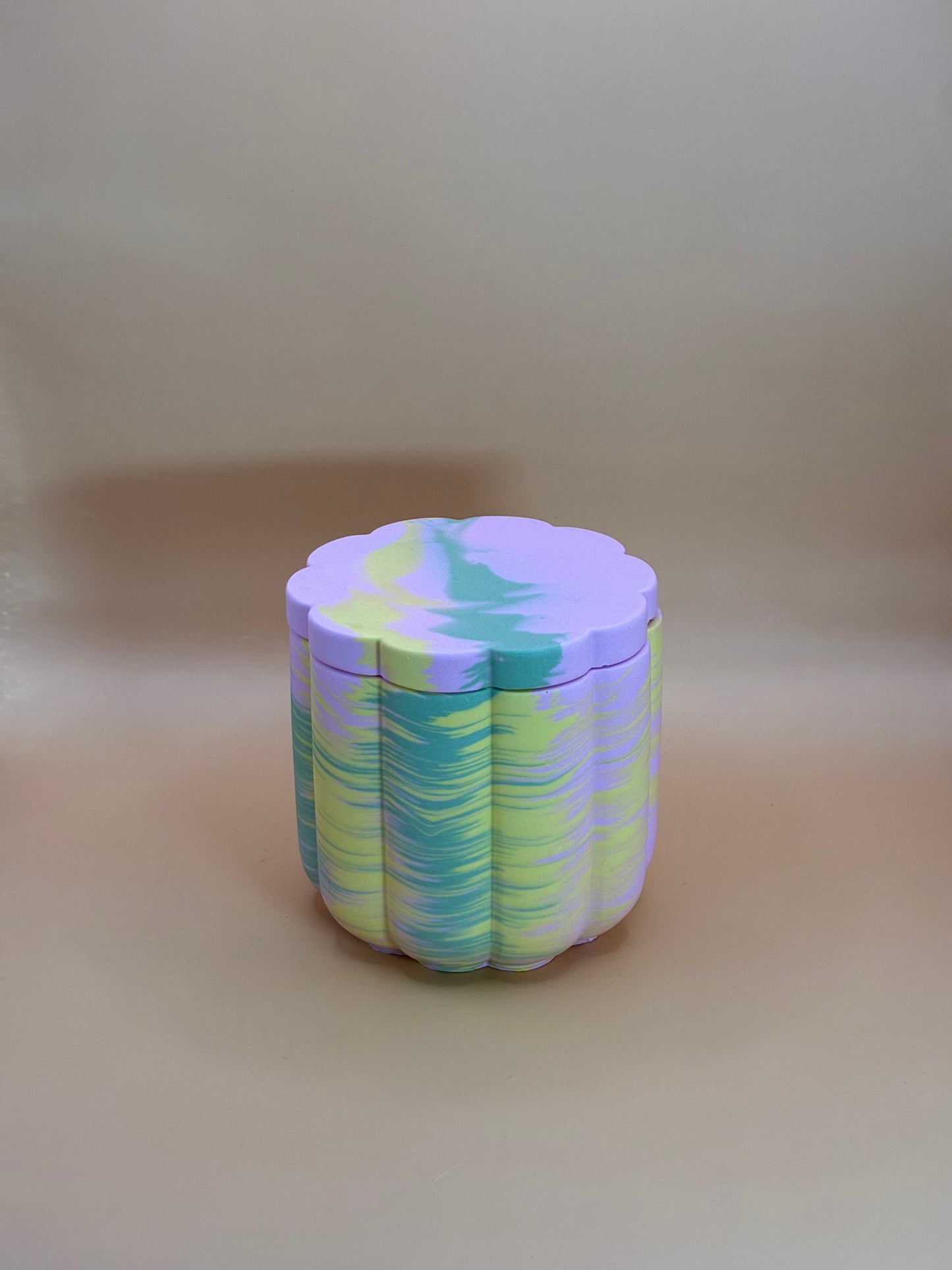 Matcha Honey Soy Wax Candle With Cover