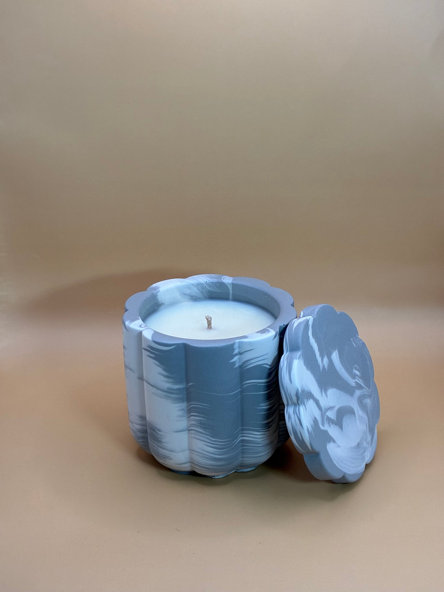 Cinnamon & Pumpkin świeca sojowa z przykrywką