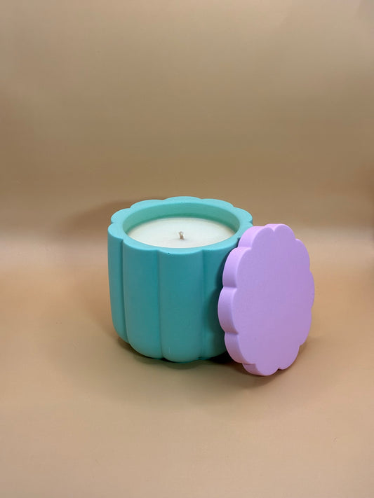 Walnut Maple Crumble Świeca Sojowa z Przykrywką