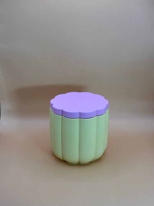 Matcha & Honey Świeca Sojowa z Przykrywką