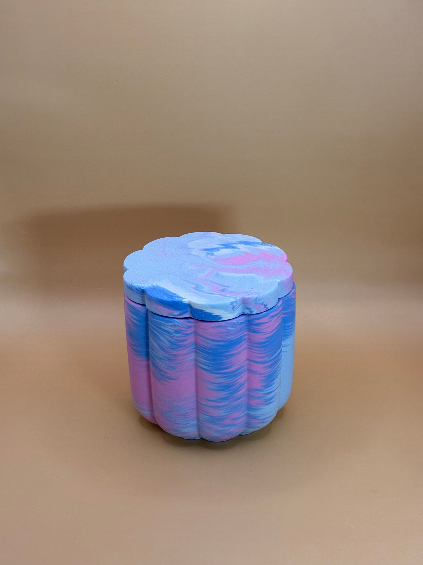 Cinnamon & Pumpkin Soy Wax Candle With Cover