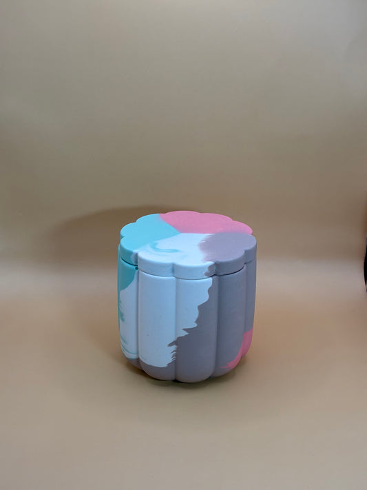 Cinnamon & Pumpkin świeca sojowa z przykrywką