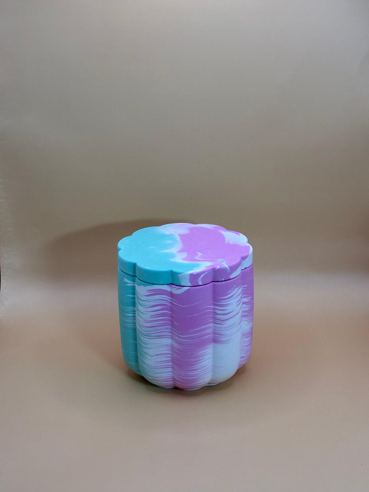 Cinnamon & Pumpkin świeca sojowa z przykrywką