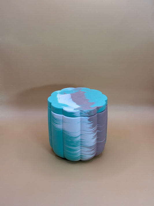 Cinnamon & Pumpkin świeca sojowa z przykrywką