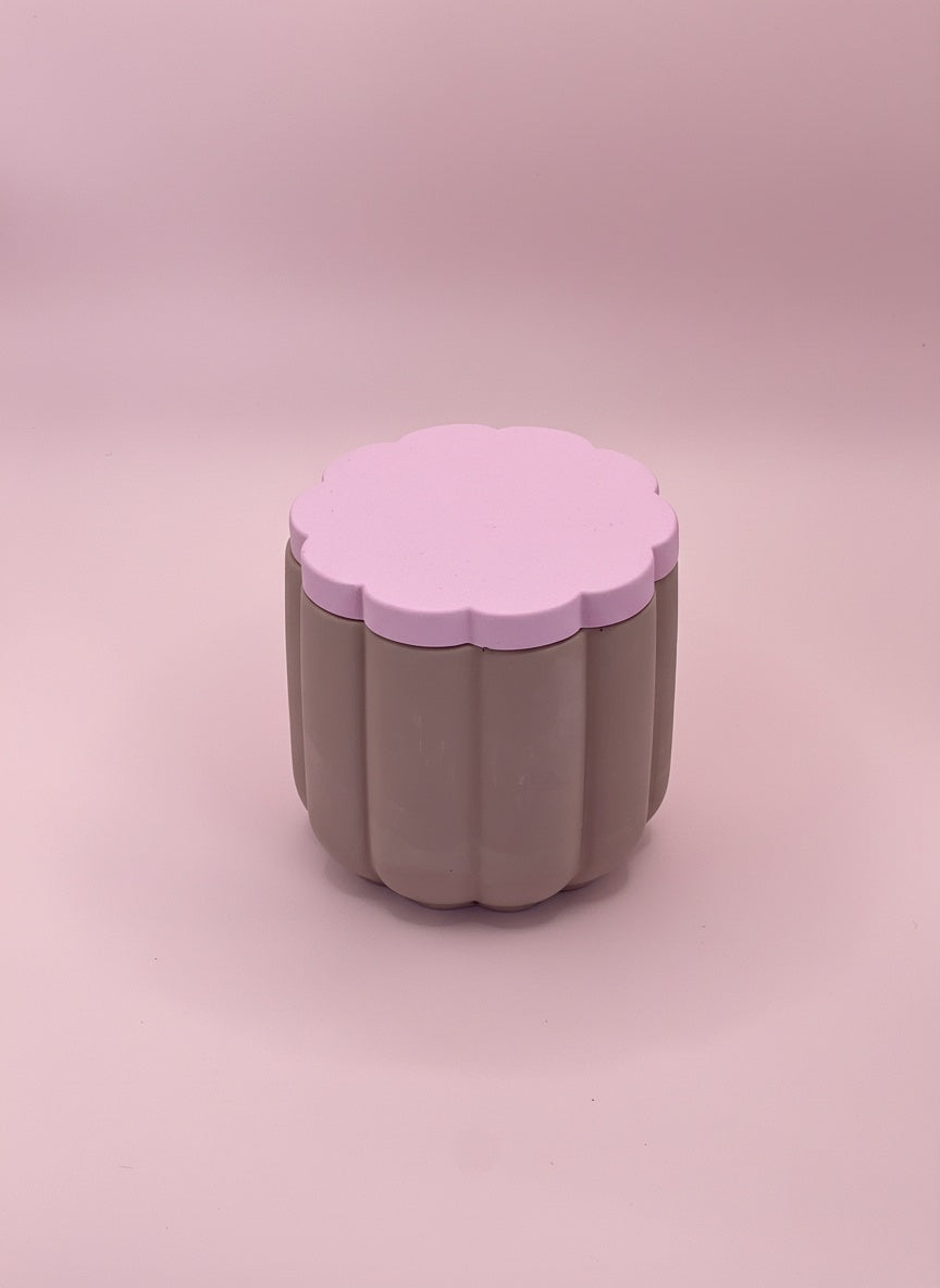 OUTLET Walnut Maple Crumble Świeca Sojowa z Przykrywką