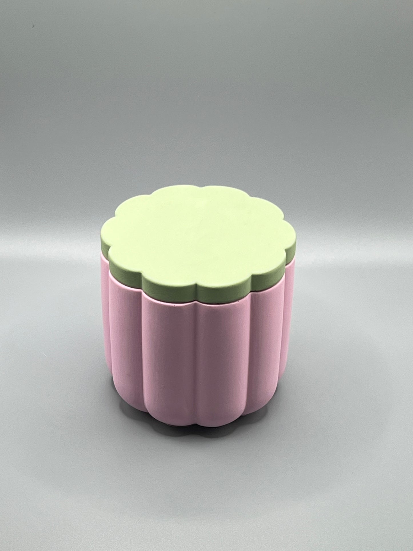 Peach Blossom Świeca Sojowa z Przykrywką