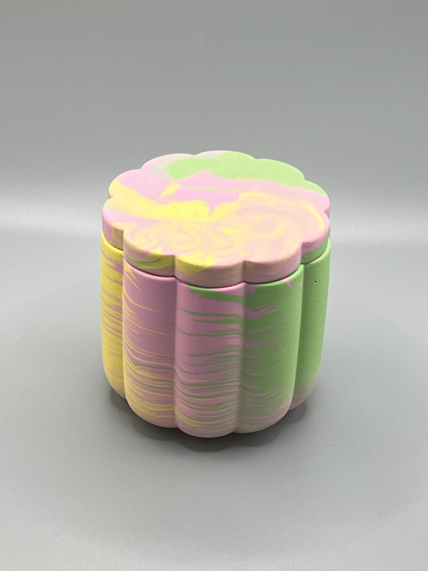 Matcha & Honey Świeca Sojowa z Przykrywką