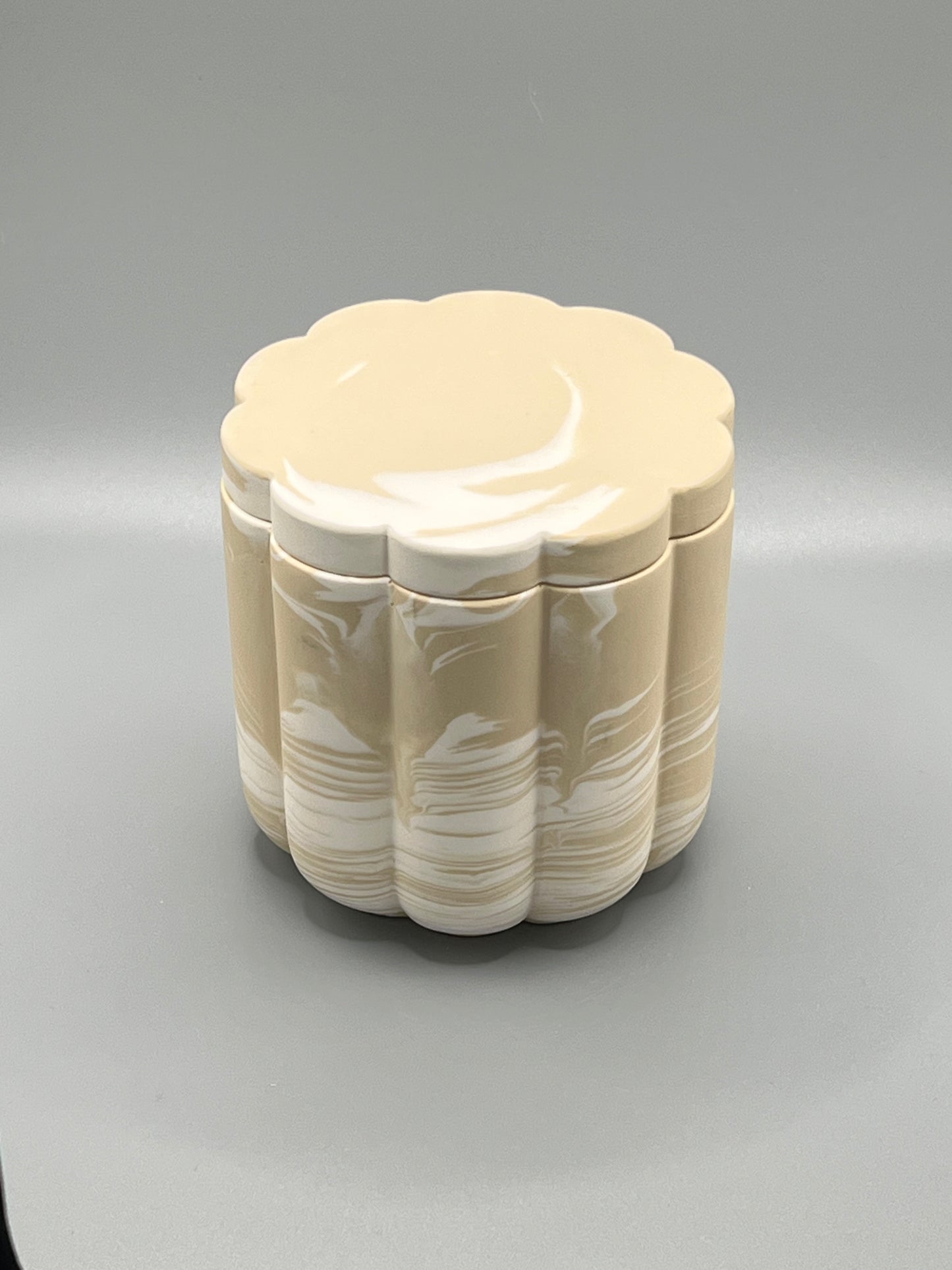 OUTLET Orange Sunrise Świeca Sojowa z Przykrywką