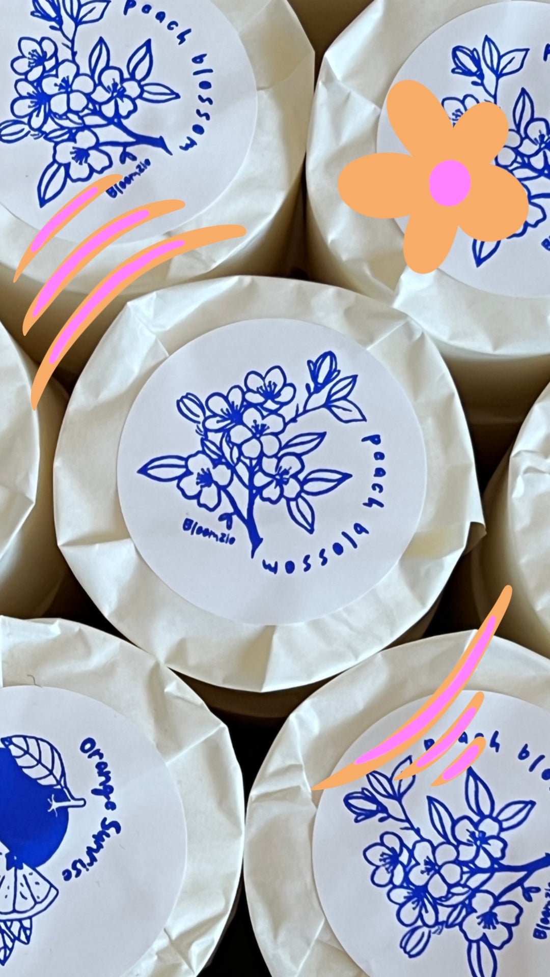 Wkład Peach Blossom Wosk Sojowy 200 g