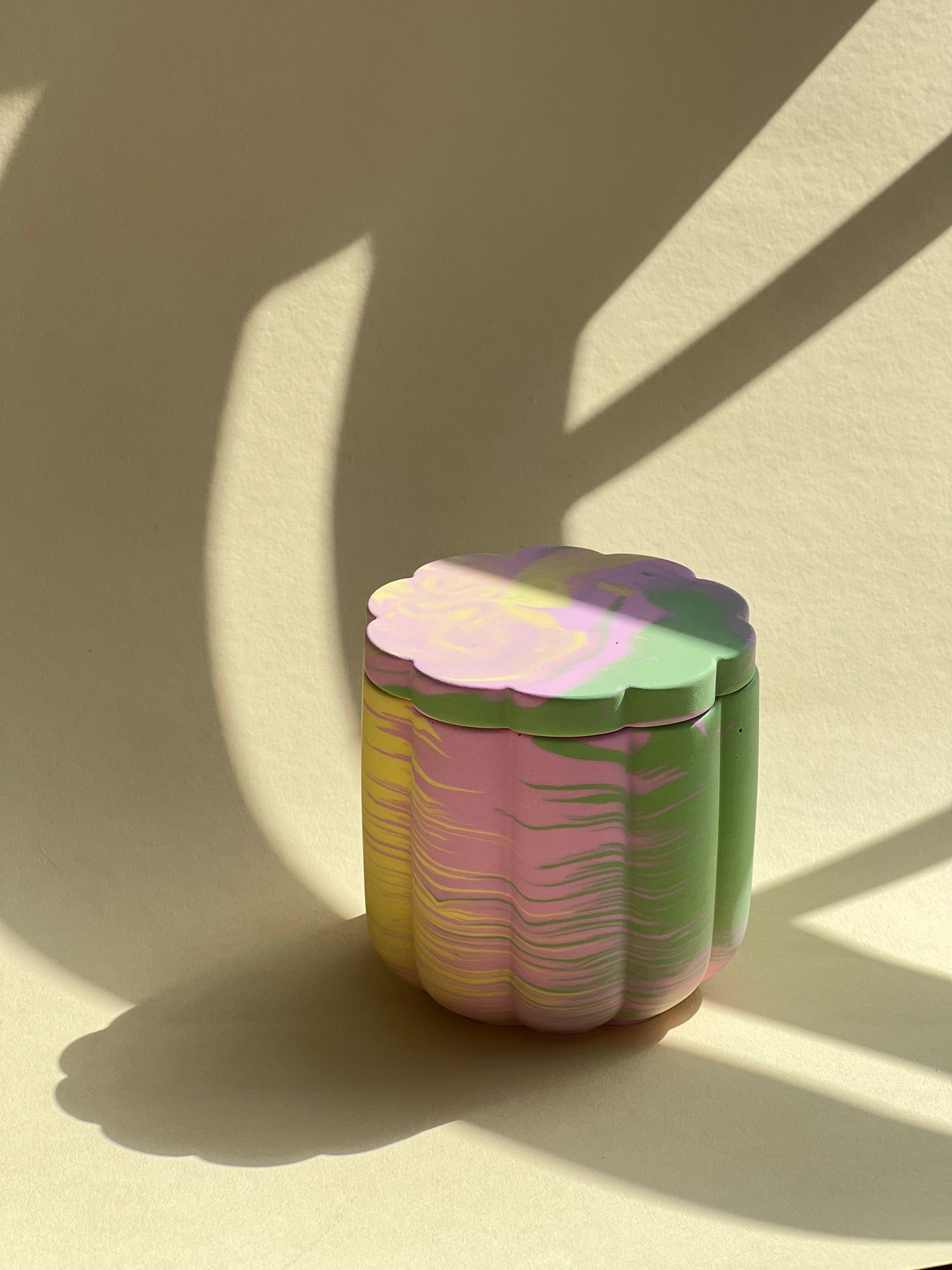Matcha Honey Soy Wax Candle With Cover