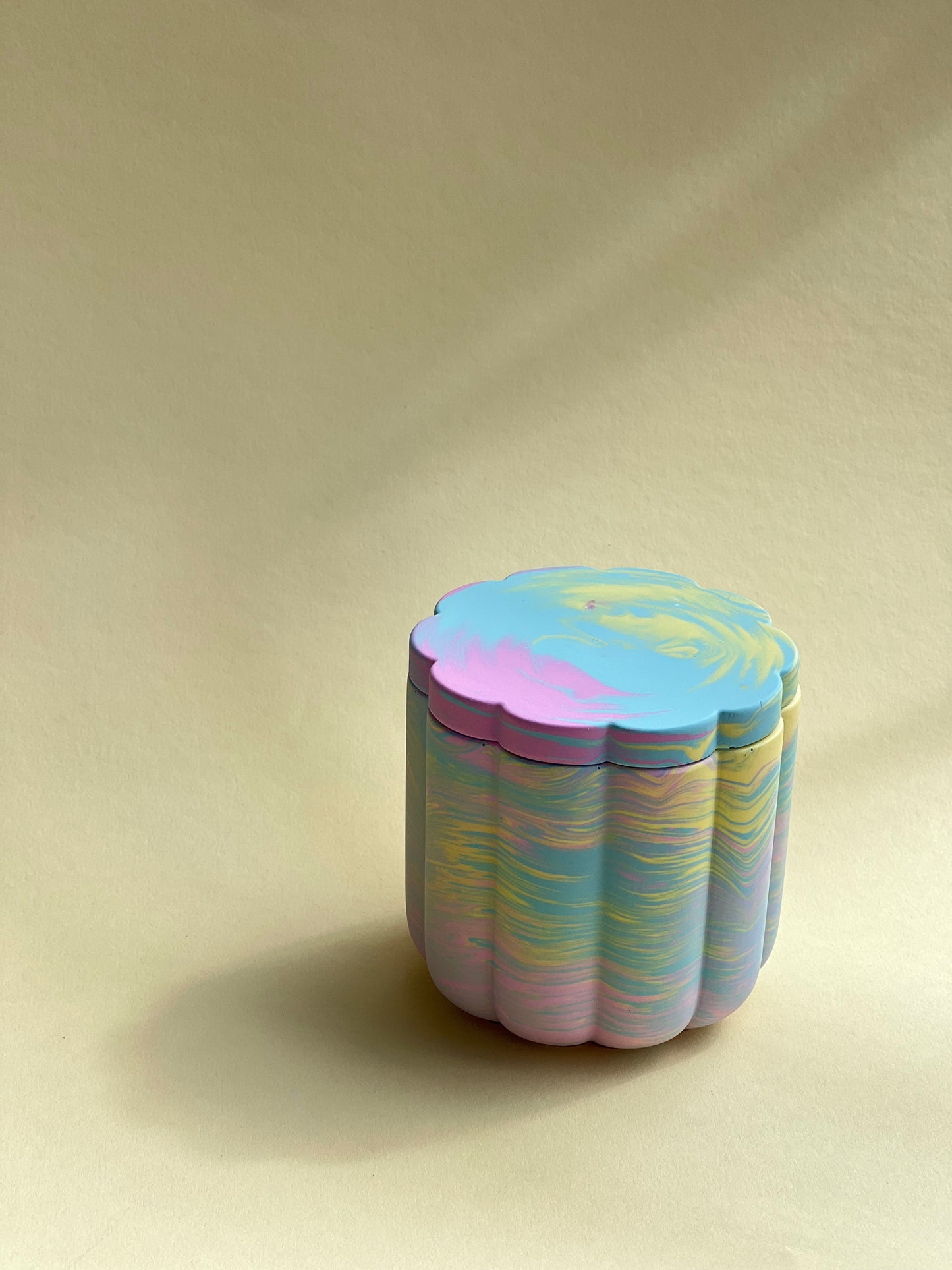 Matcha Honey Soy Wax Candle With Cover