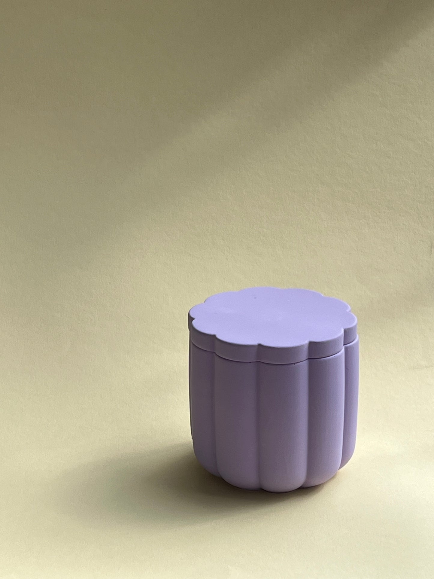 Peach Blossom Soy Wax Candle With Cover