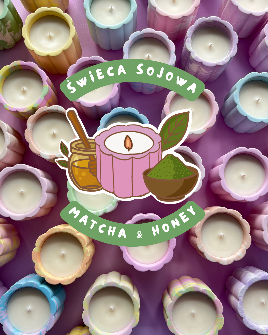 Small Matcha & Honey