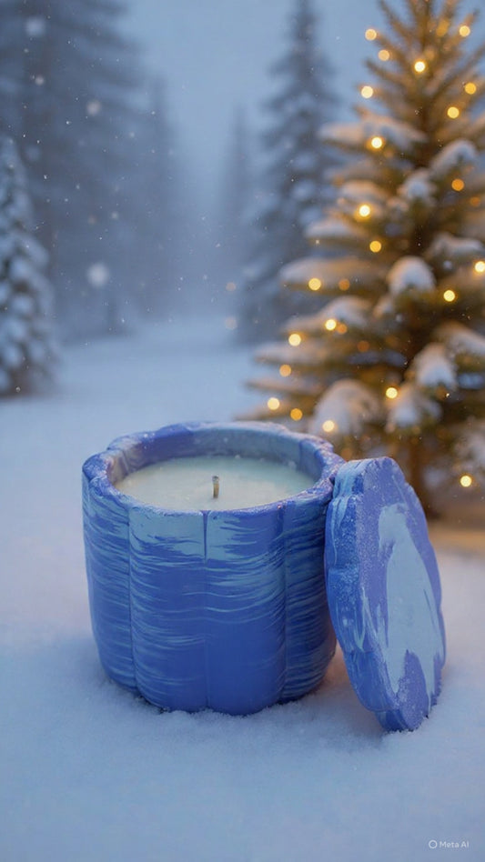 Walnut Maple Crumble Świeca Sojowa z Przykrywką