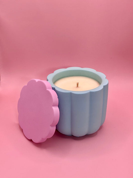 Walnut Maple Crumble Świeca Sojowa z Przykrywką