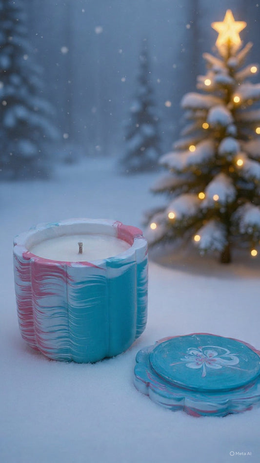 Christmas Spirit Świeca Sojowa z Przykrywką