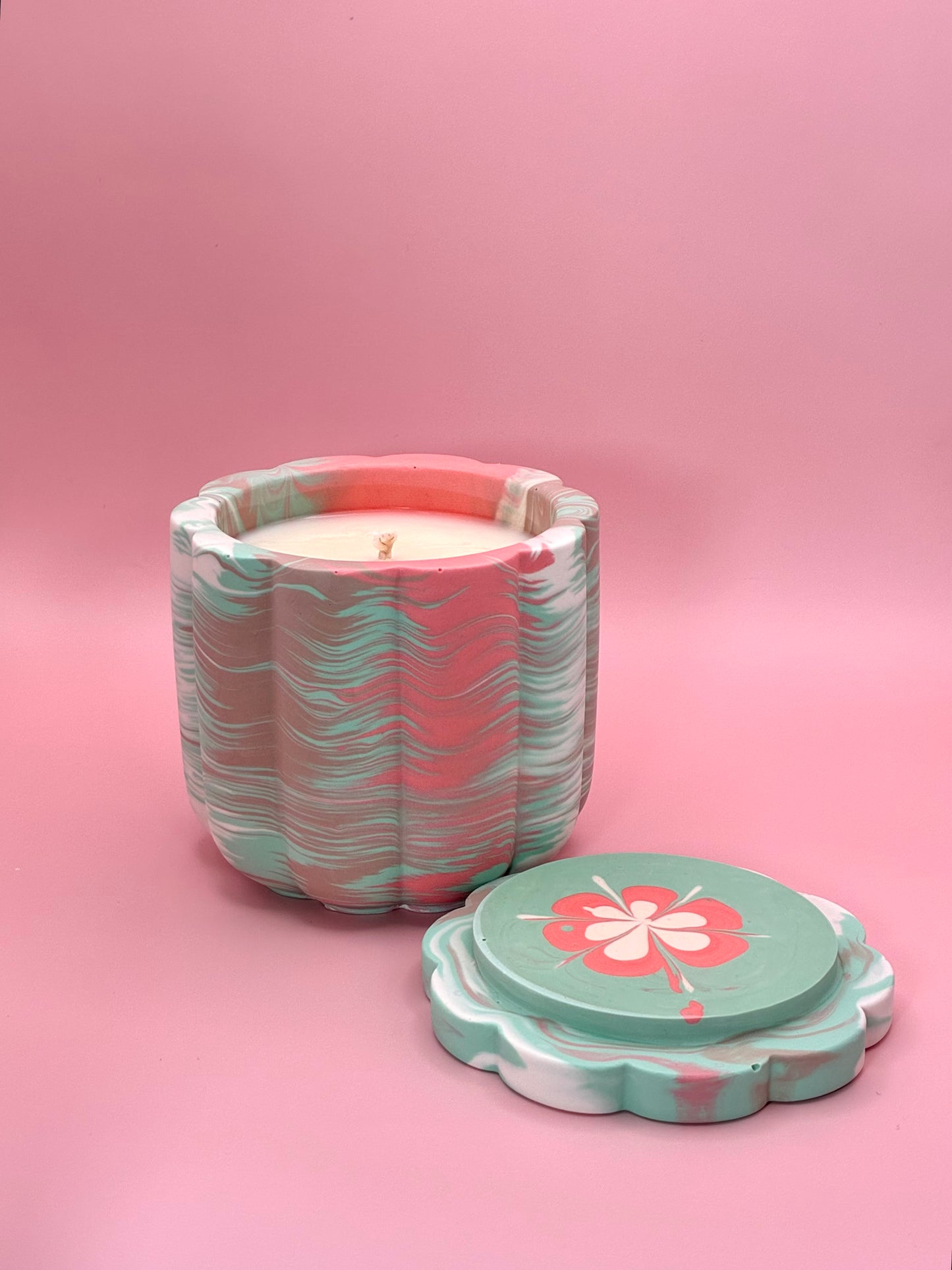 Spiced Orange świeca sojowa z przykrywką