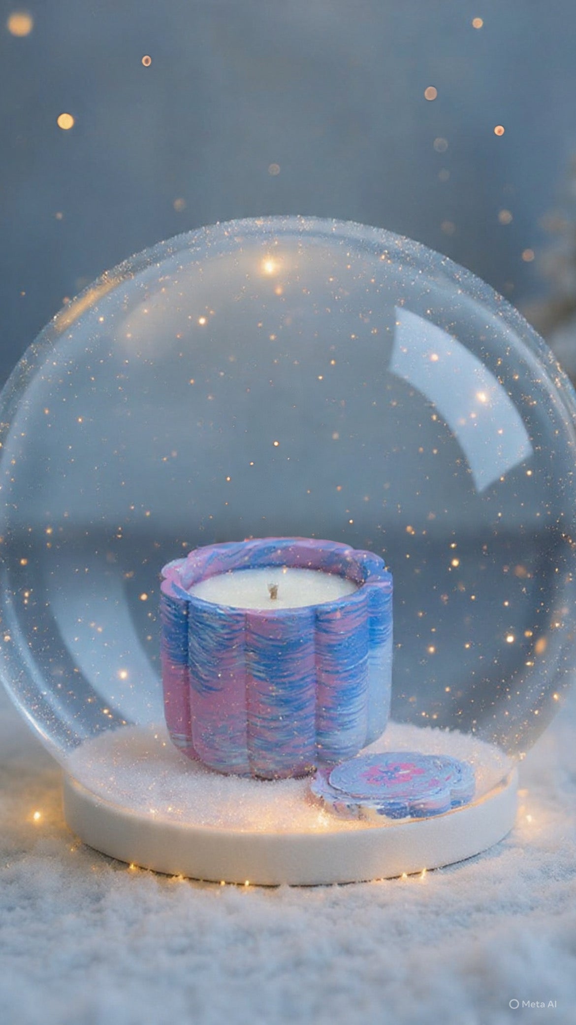 Cinnamon & Pumpkin świeca sojowa z przykrywką