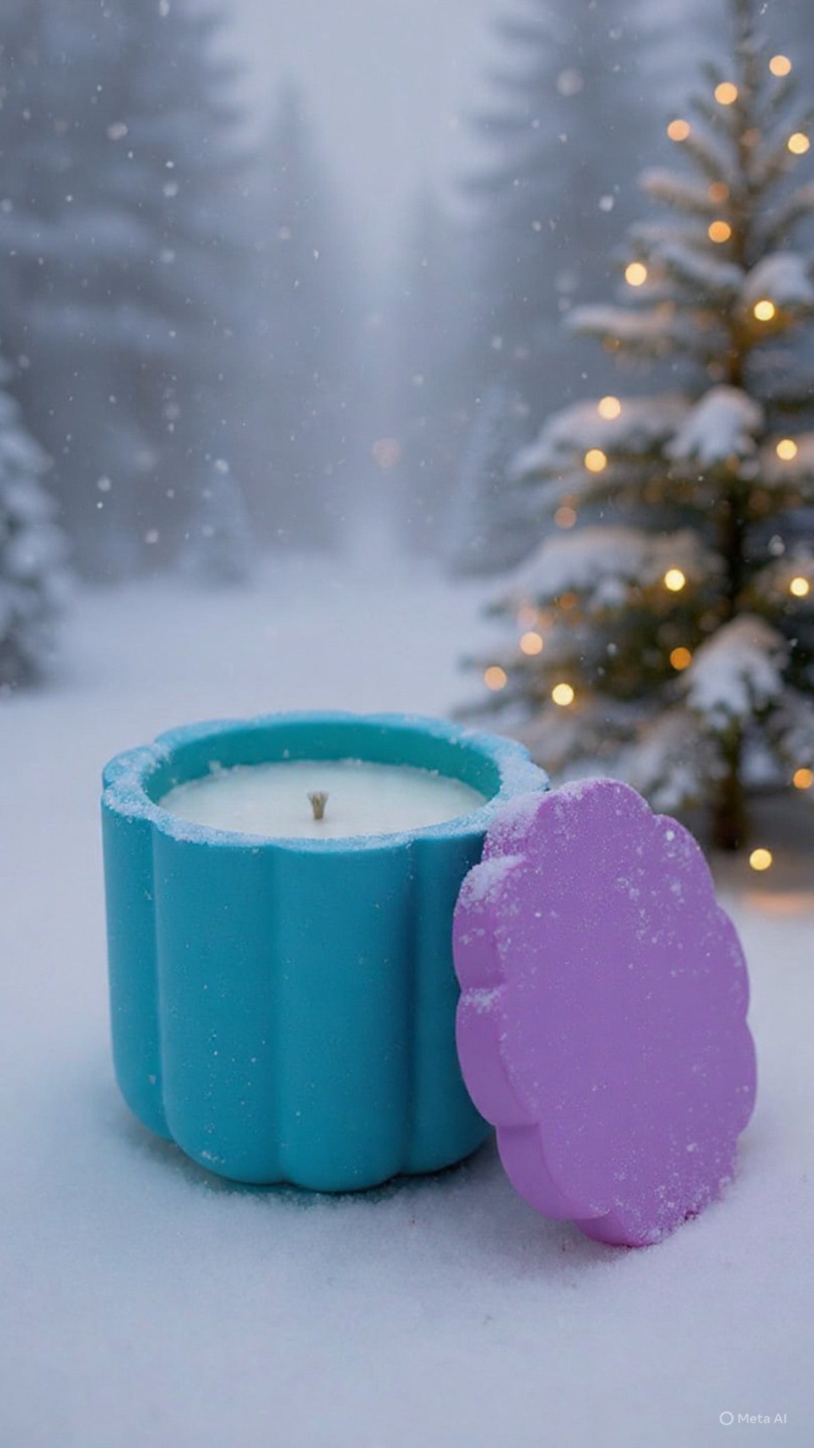 Cinnamon Bliss świeca sojowa z przykrywką