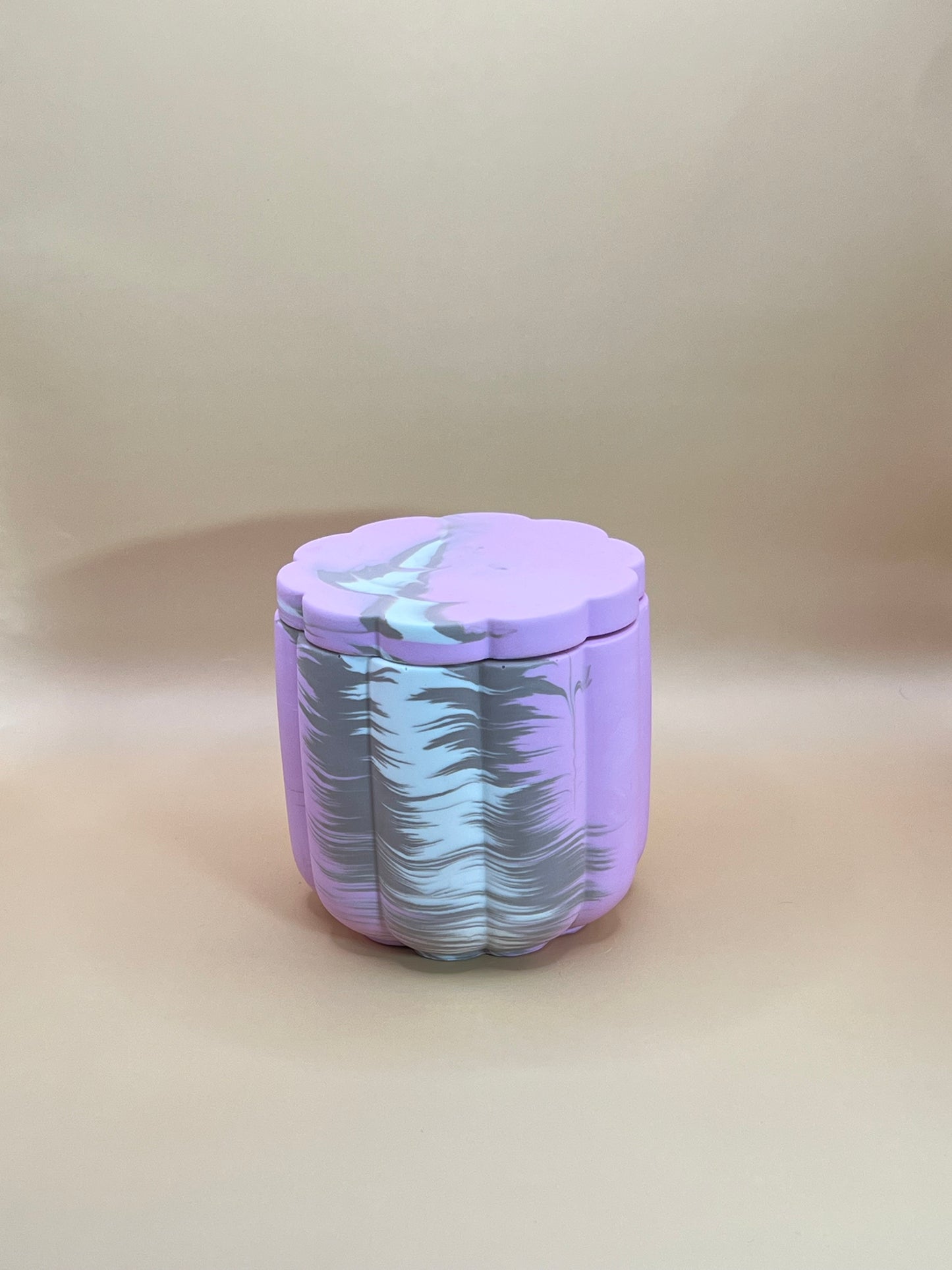 Lilac Blossom Świeca Sojowa z Przykrywką