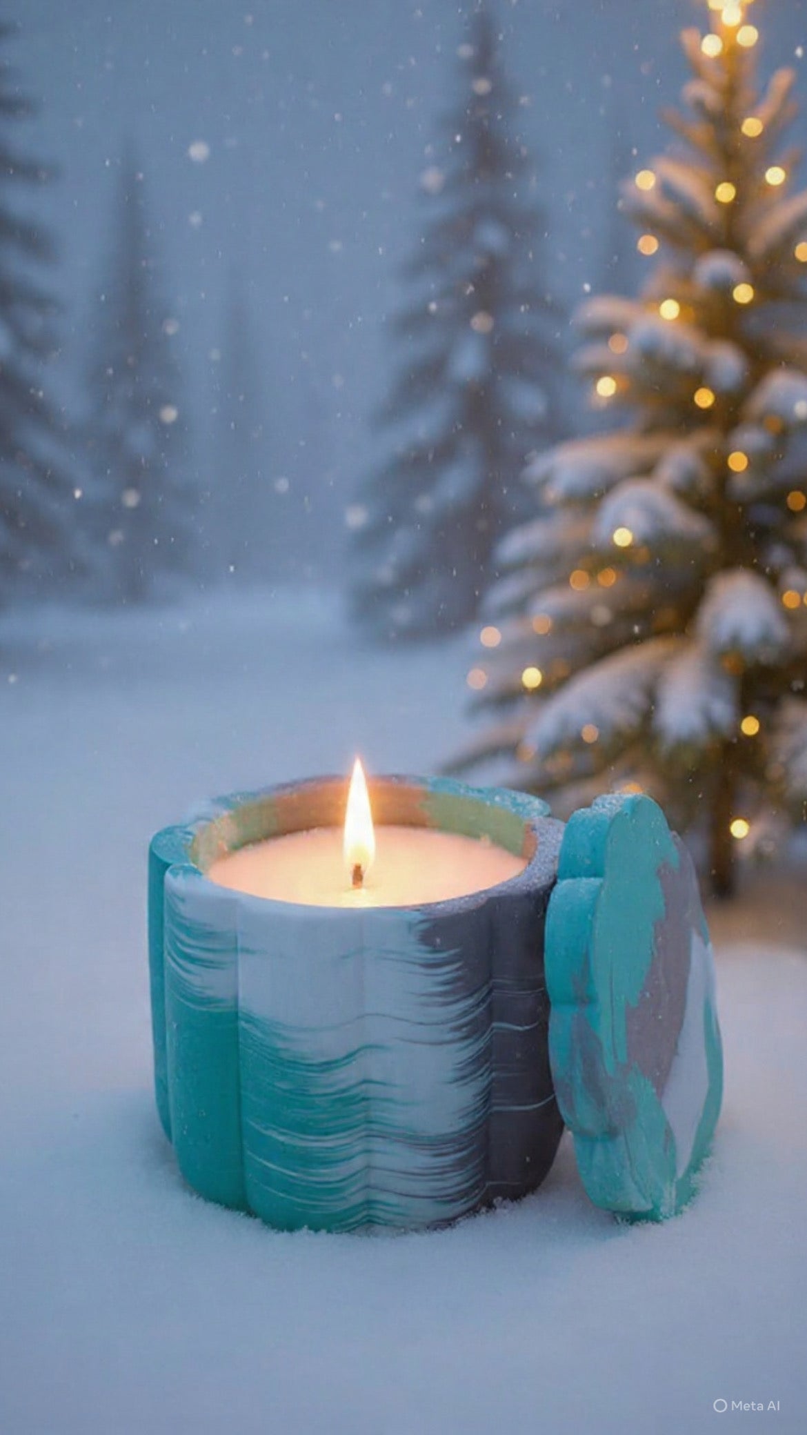 Cinnamon & Pumpkin świeca sojowa z przykrywką