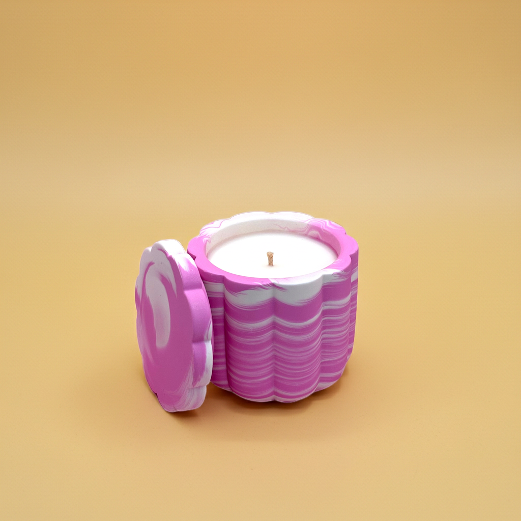 Pumpkin Spice Latte Soy Wax Candle With Cover