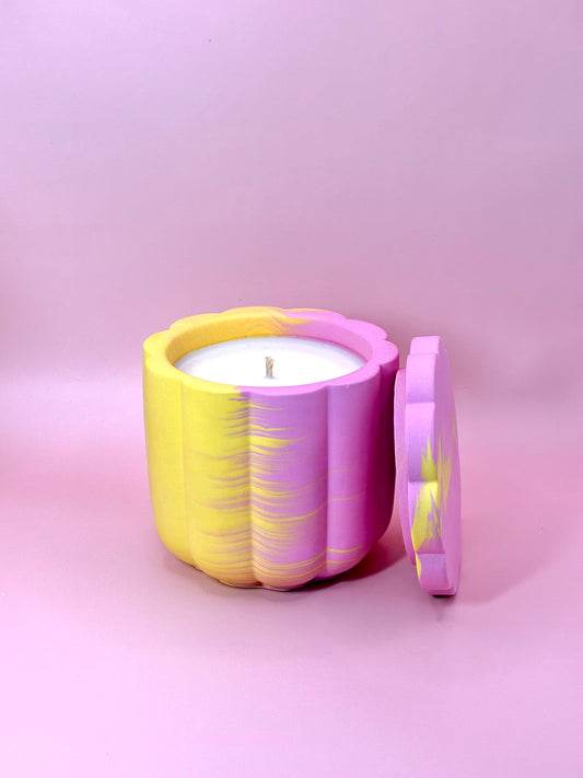 Matcha & Honey Świeca Sojowa z Przykrywką