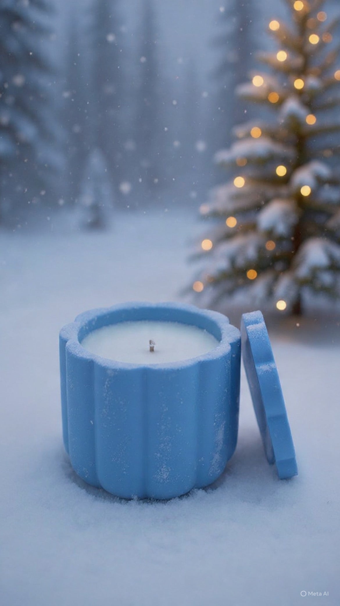 Christmas Spirit Świeca Sojowa z Przykrywką