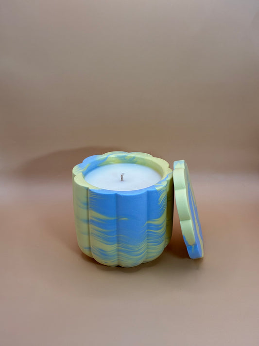 Cinnamon & Pumpkin świeca sojowa z przykrywką