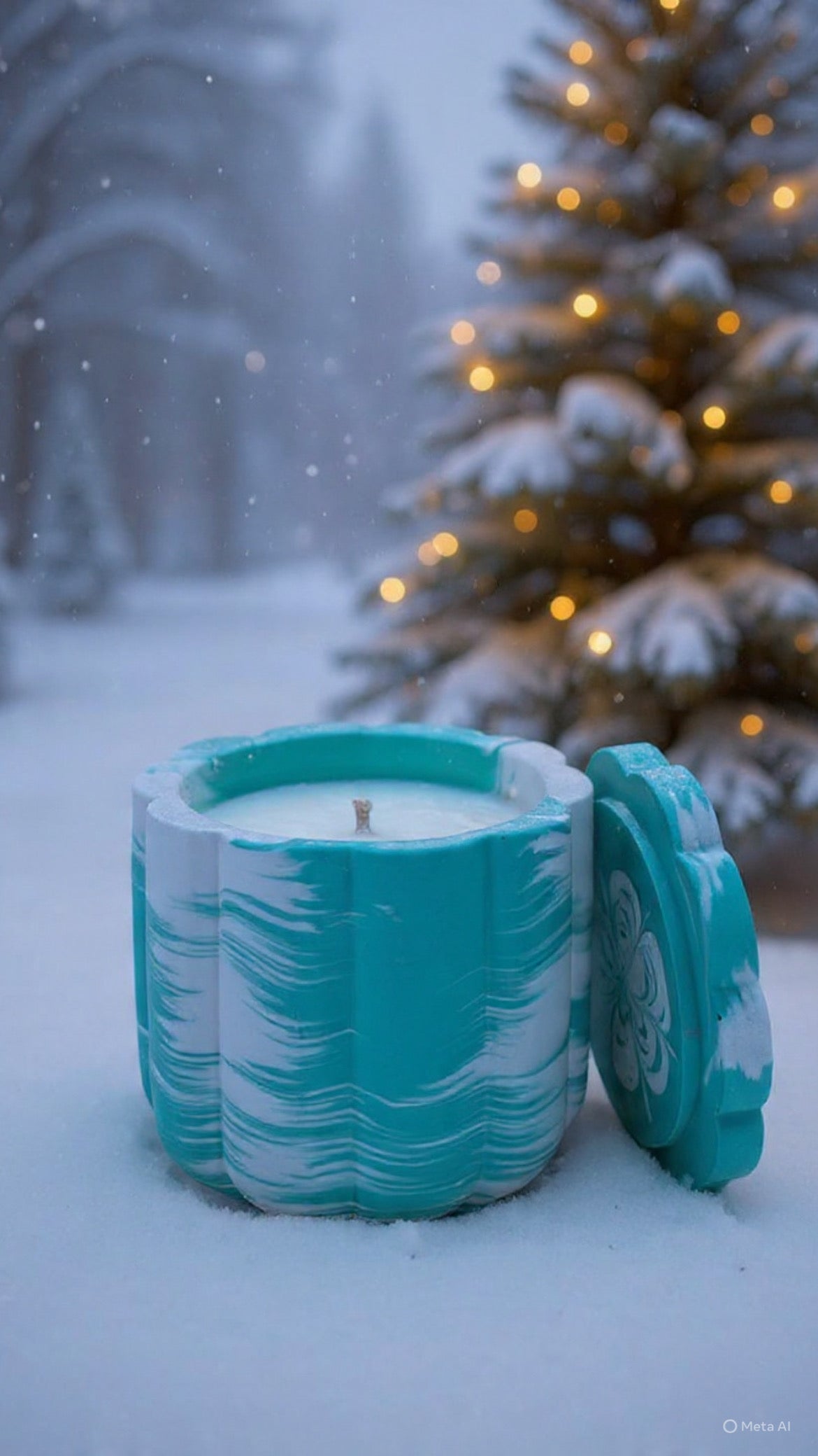 Cinnamon & Pumpkin świeca sojowa z przykrywką