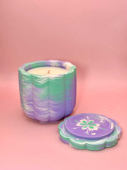 Spiced Orange świeca sojowa z przykrywką