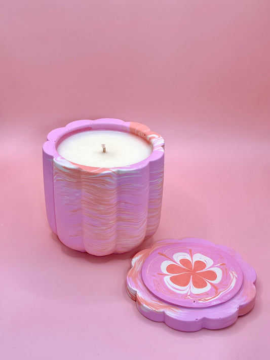 Pumpkin Spice Latte świeca sojowa z przykrywką