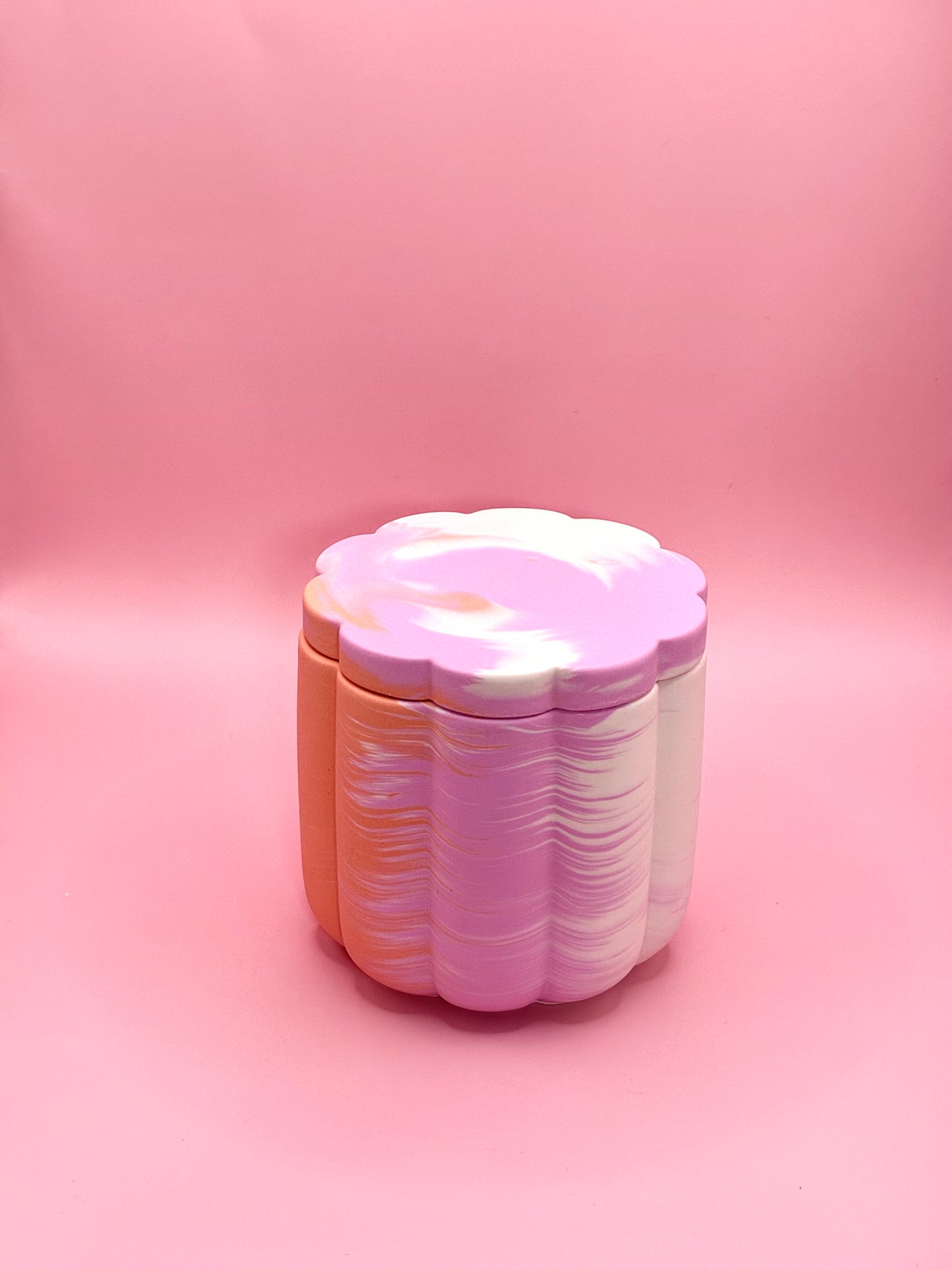 Spiced Orange świeca sojowa z przykrywką