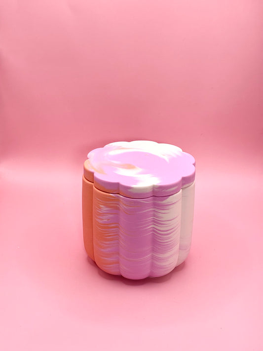 Spiced Orange świeca sojowa z przykrywką