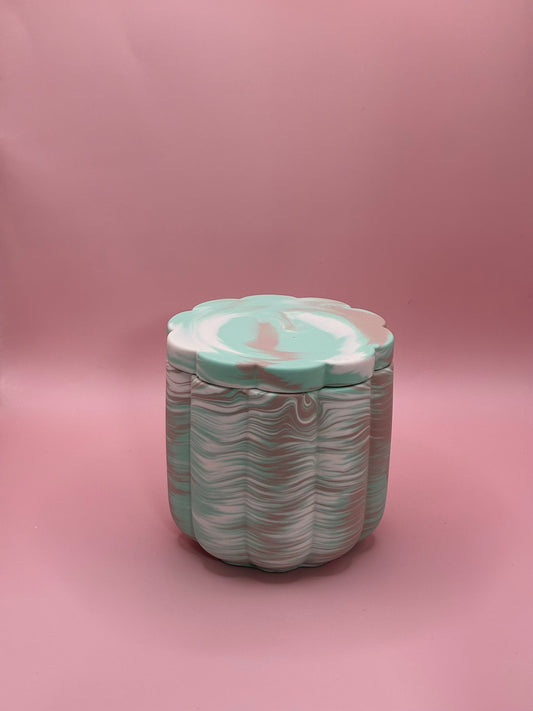 Cinnamon & Pumpkin świeca sojowa z przykrywką