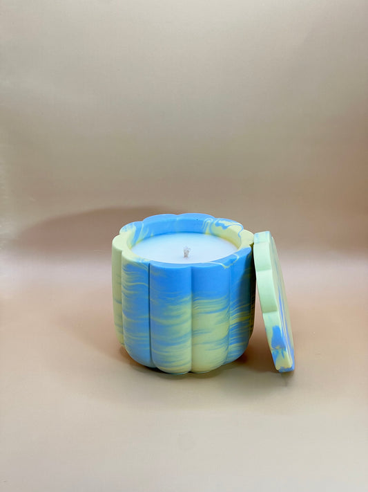 Spiced Orange świeca sojowa z przykrywką