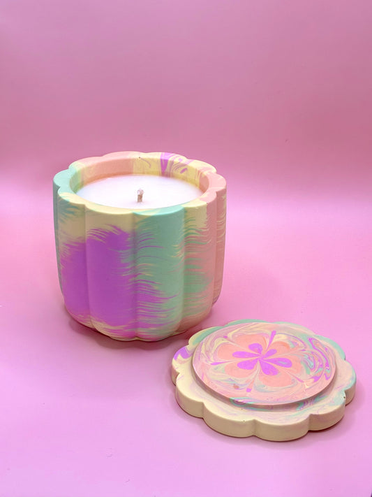 Spiced Orange świeca sojowa z przykrywką