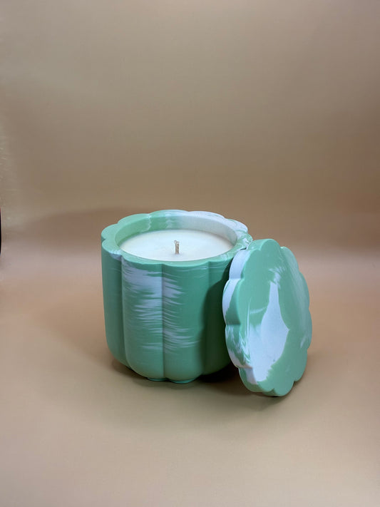 Walnut Maple Crumble Świeca Sojowa z Przykrywką