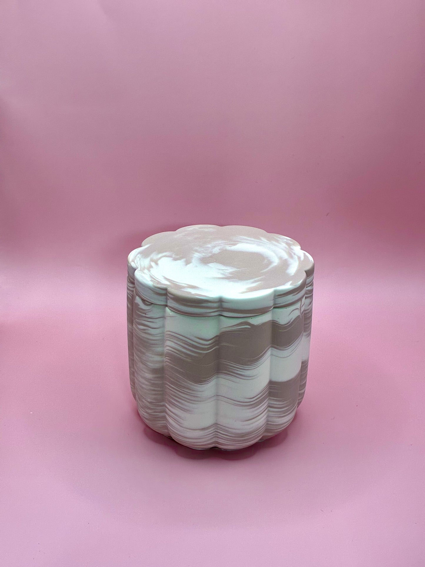 Cinnamon & Pumpkin świeca sojowa z przykrywką