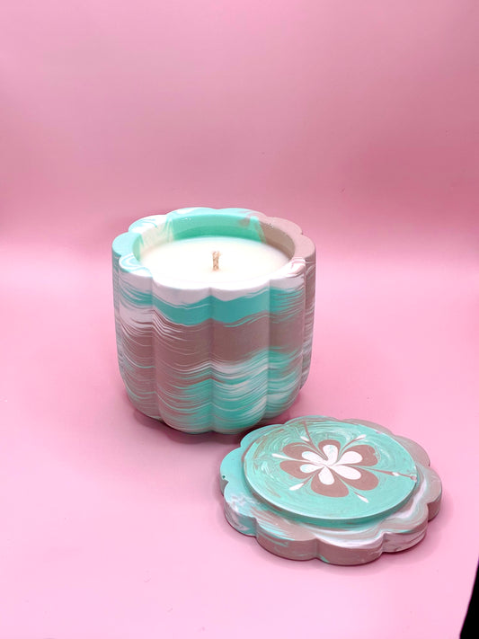 Spiced Orange świeca sojowa z przykrywką