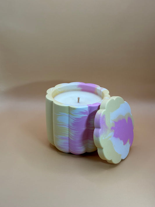 Walnut Maple Crumble Świeca Sojowa z Przykrywką